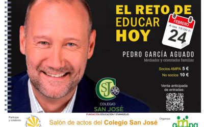 Pedro García Aguado en nuestro Colegio