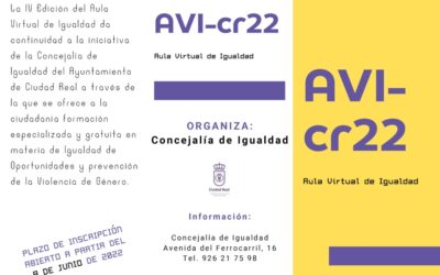 Abierta la IV Edición del Aula Virtual de Igualdad del Ayuntamiento de Ciudad Real